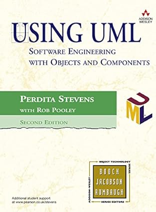 Using UML (Object Technology Series)